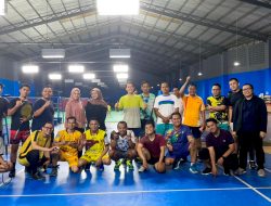 BRI BO Daan Mogot Adakan Giat Olahraga Bulutangkis Untuk Dukung Work Life Balance