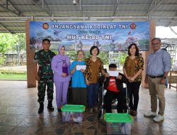 TNI Bagikan Bantuan dan Layanan Kesehatan dalam Rangka HUT ke-80