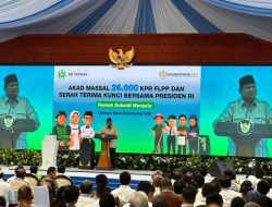 BRI Region 7 Jakarta 2 Hadiri Acara Akad Massal 26.000 KPR FLPP dan Serah Terima Kunci Bersama Presiden RI