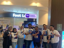 Bank BRI Kanca Tangerang Merdeka Dukung Gelaran Crystalin Run X Perience 2025