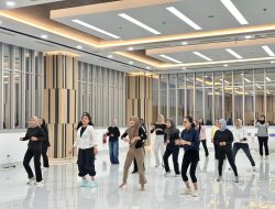 Bank BRI Kanca S. Parman Gelar Kegiatan Senam Bersama, Wujudkan Semangat Work-Life Balance di Lingkungan Kerja