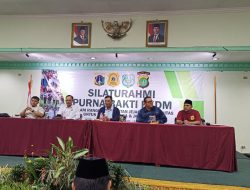 Forum Kewaspadaan Dini Masyarakat (FKDM) Sekecamtan Tambora Berhasil Gelar Silaturahmi Purna Bakti