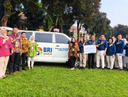 BRI Kanca Ciputat Serahkan CSR Berupa Ambulans kepada Rumah Sakit Bhayangkara Lemdiklat POLRI