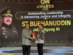 CNN Indonesia Nobatkan Jaksa Agung ST Burhanuddin Sebagai Pemimpin Penuh Integritas