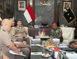 Kerja Sama Militer Makin Solid, Wakasad Sambut Wakil Danjen USARPAC