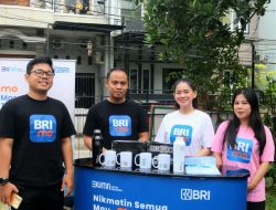 BRI Jakarta Daan Mogot Hadirkan Open Booth di Acara Senam Bersama