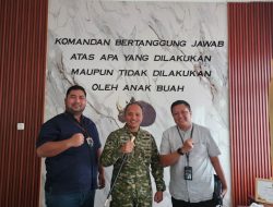 Pererat Sinergi, BRI BO Rangkasbitung Bersilaturahmi dengan Komandan Yonif 318/Adhirajasa Yudha