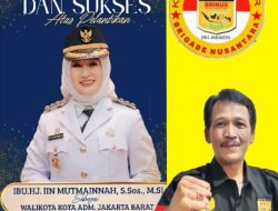 Pelantikan Iin Sebagai Wali Kota Jakbar, Ketua Brinus DKI Jakarta : Tegaskan Mas Pram Berdayakan Perempuan