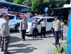 ‎Wakapolres Jakut Tinjau Pospam Tanjung Priok, Tegaskan Disiplin dan Kebersihan sebagai Prioritas