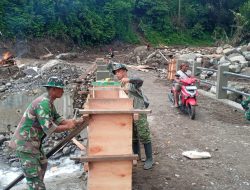 TNI AD Percepat Pembangunan Jembatan Aramco, Pulihkan Akses Warga Padangsidimpuan