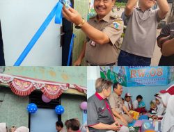 Lurah Angke Firmansyah,S.E..,M.M Resmikan Program Gerai/Pojok Baca Pustaka Bersinar Rw 08 Kelurahan Angke