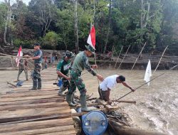Rusak Pasca Banjir, Kasad Bantu Operasional kembali sejumlah Fasilitas Pendidikan di Aceh