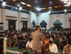 Tarawih Keliling Kemenag Hadir di Masjid At Taqwa Mabesad