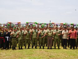 Tinjau Yonif TP 848/SPC, Menhan dan Wakasad Pastikan Kesiapan Satuan