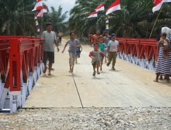 Jembatan Modular TNI AD Pulihkan Akses Vital Aceh Tamiang