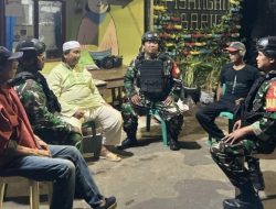 Koramil 02/Matraman Gelar Patroli/Siskamling Keliling Ciptakan Wilayah Aman dan Kondusif