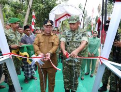 Kasad Resmikan Jembatan Garuda di Lhokseumawe, Tandai Launching 200 Titik Jembatan di Indonesia