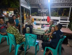 Koramil 06/Cakung Bersama Tiga Pilar dan Warga Gelar Patroli/Siskamling Keliling, Perkuat Keamanan dan Kebersamaan di Ujung Menteng.