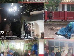 Camat dan Kades Respon Cepat Meninjau Lokasi Kejadian Kantor Ruang Guru SDN Gintung Cilejet 02 Hangus Terbakar, Diduga dari Korsleting Listrik
