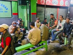 Ciptakan Rasa Aman, Koramil Cakung Gelar Patroli/Siskamling Keliling Bersama Komduk