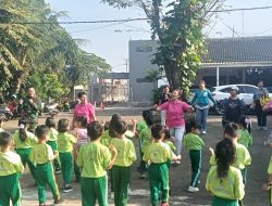 Senam Bersama, Tumbuhkan Semangat dan Kedekatan Anak Panti dengan TNI