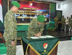 Danrem 051/Wkt Pimpin Sertijab Dua Dandim di Depok