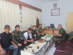 Tim DPC AKPERSI Kabupaten Bogor, Kunjungi Danramil 0621-01/Cibinong, Kaften Inf Tatang Taryono, Perkuat Jalin Kolaborasi dan Peran Strategis Kinerja