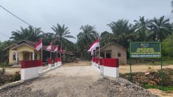 Jembatan Armco Tanjung Pasir Rampung, Akses Warga Kembali Lancar