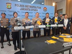 Polres Metro Jakarta Utara Berhasil Ungkap 8 Kasus Kejahatan Selama Mei 2026, Enam Tersangka Ditangkap