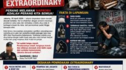 Jakarta Darurat Narkoba Tim 9 DPP FWJI Minta Aparat Segera Laksanakan Penindakan Extraordaniry