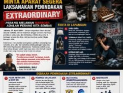 Jakarta Darurat Narkoba Tim 9 DPP FWJI Minta Aparat Segera Laksanakan Penindakan Extraordaniry