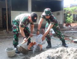 Progres Rehab MCK Panti Asuhan Karena Doa Capai 62 Persen, Prajurit Korem 051/Wkt dan Masyarakat Terus Bersinergi
