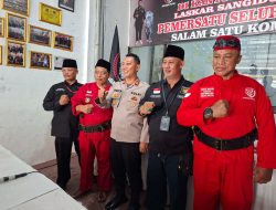Dit Bimas Polda Metro Jaya Kunjungi Markas Besar DPP Laskar Sangidu Putih Jakarta