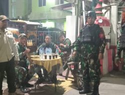 Perkuat Keamanan Wilayah, Koramil Jatinegara Gelar Patroli/Siskamling Keliling