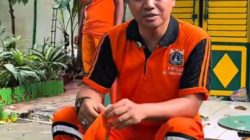 Viral..!! Saat Camat Tambora Lepas Jabatan, Kenakan Rompi PPSU di Pasar Angke