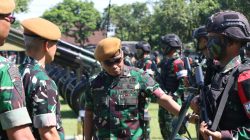 Kunjungan Kerja Danpussenarmed TNI AD Beserta Ibu di Batalyon Armed 8/Uddhata Yudha