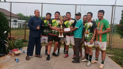 Kecamatan Parung Panjang Raih Juara 1 Turnamen Mini Soccer Antar Instansi dan Desa Meriahkan Hari Jadi Bogor ke-544