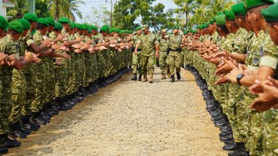 Wakasad Dampingi Wapang TNI Tinjau Program Strategis Pemerintah di Pandeglang