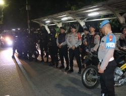 Jaga Kondusifitas, Polisi Sisir Titik Rawan Di Jakarta Barat Hingga Dini Hari