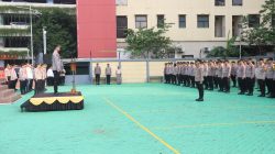 Wakapolres Metro Jakbar Akbp Rezi Dharmawan Pimpin Apel, Ingatkan Anggota Tetap Humanis dan Profesional