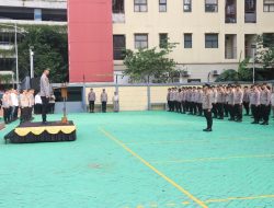 Wakapolres Metro Jakbar Akbp Rezi Dharmawan Pimpin Apel, Ingatkan Anggota Tetap Humanis dan Profesional