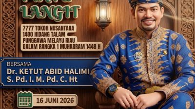 Motivator Ketut Abid Halimi Gugah 7.000 Tokoh Riau dalam Doa Keselamatan dan Kebangkitan Nusantara
