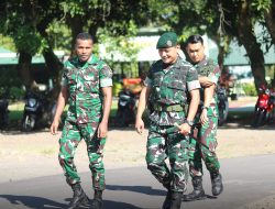 Teguhkan Jiwa Ksatria Condromowo Berkarakter : Danyonif 509/BY Kostrad Letkol Inf Juni Fitriyan Tekankan Loyalitas Disiplin dan Kepedulian