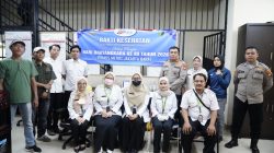 Sambut Hari Bhayangkara ke-80, Polres Metro Jakbar Gelar Bakti Kesehatan Berupa Skrining Kesehatan Gratis bagi Warga Binaan