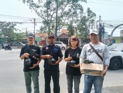 125 Paket Jumat Berkah Dibagikan Alap-alap News di Gondrong, Tangerang