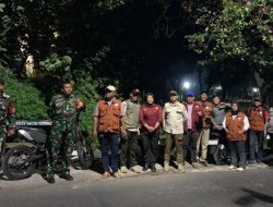 Babinsa Koramil 07/Cipayung Gelar Patroli Malam Perkuat Keamanan Wilayah