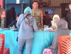 Koramil 06/Cakung Gelar Bakti Kesehatan Teritorial Gratis di Penggilingan