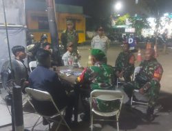 Babinsa dan Warga Gelar Patroli/Siskamling Wujud Nyata Lingkungan Aman dan Kondusif
