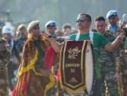 Meriahkan HUT ke-65 Kostrad, Kasad Lari Bersama 10 Ribu Peserta
