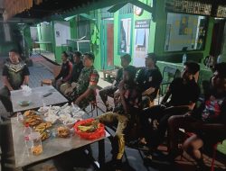 Memupuk Semangat kebersamaan, Kodim 0504/JS Gelar Nobar Sepak Bola